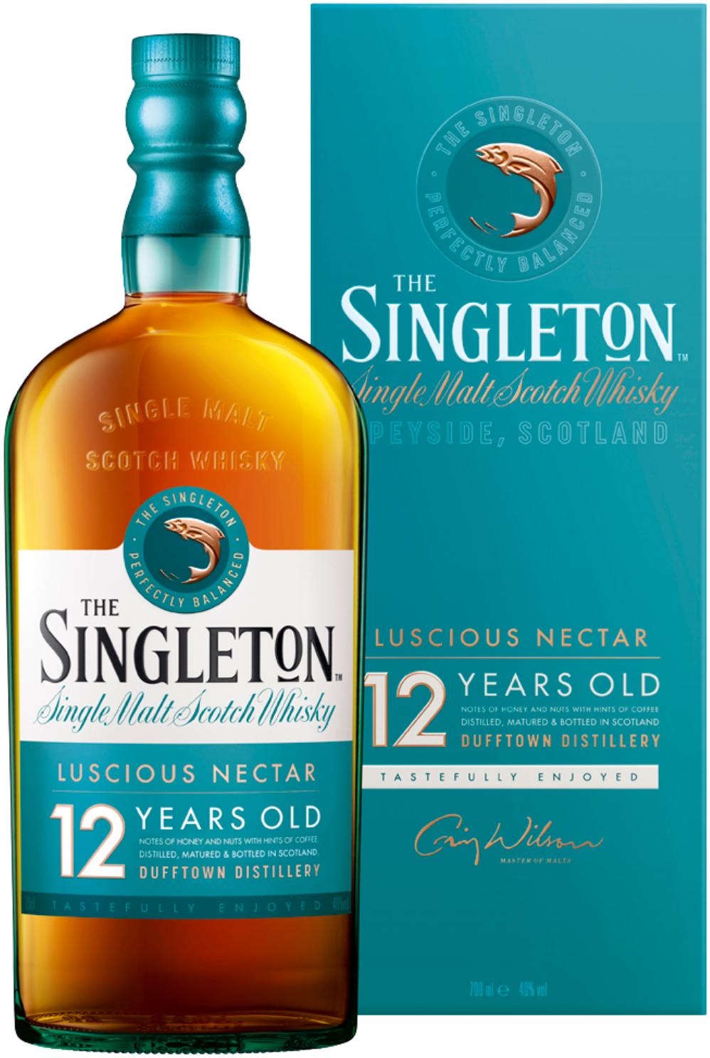 The Singleton of Duftown 12 Year Old Speyside Single Malt Scotch Whisky