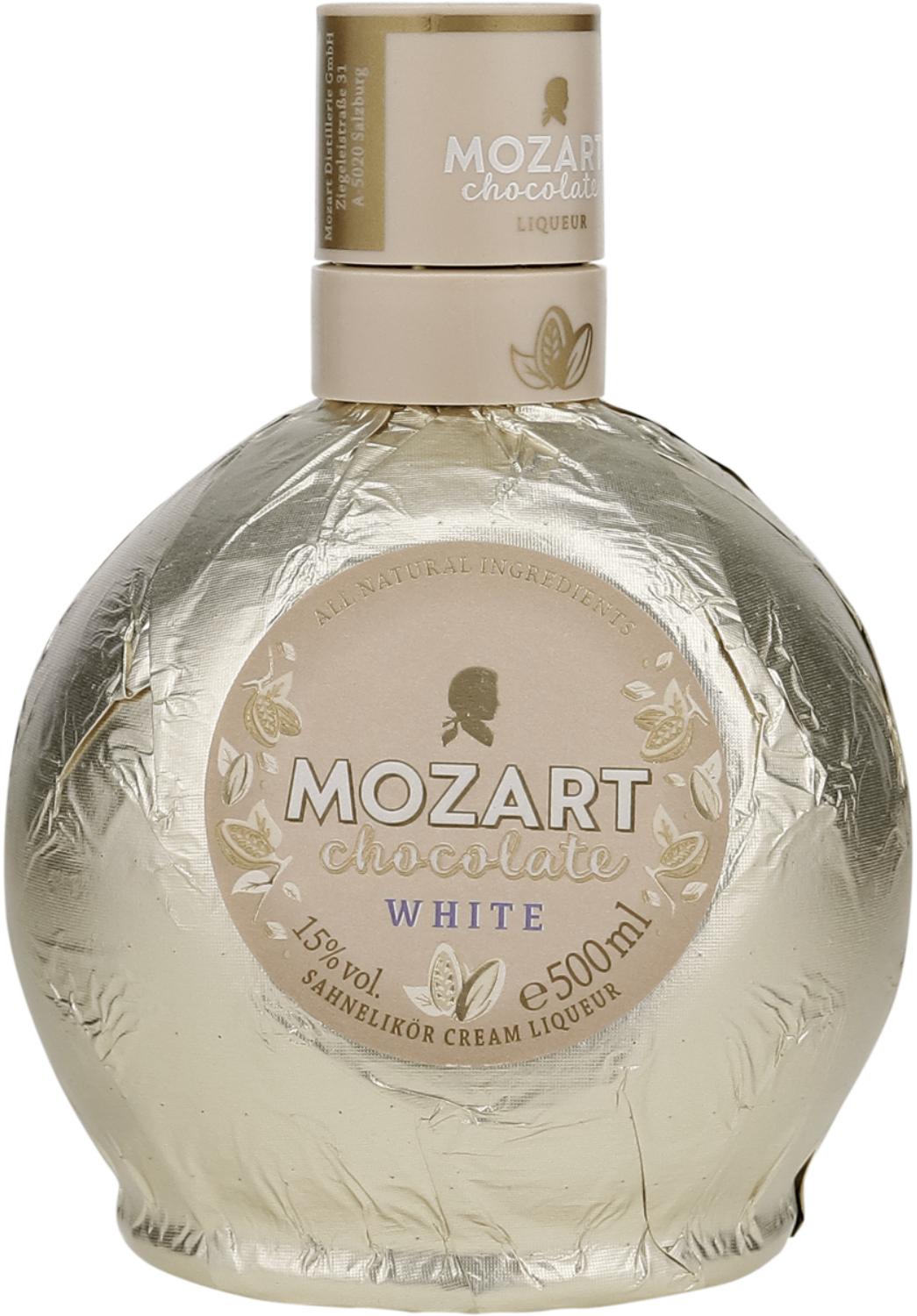 Mozart White Chocolate Vanilla Cream Premium Liqueur