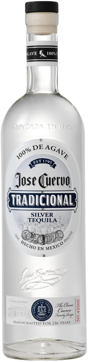 Tequila Jose Cuervo Silver    Traditional 100% de Agave