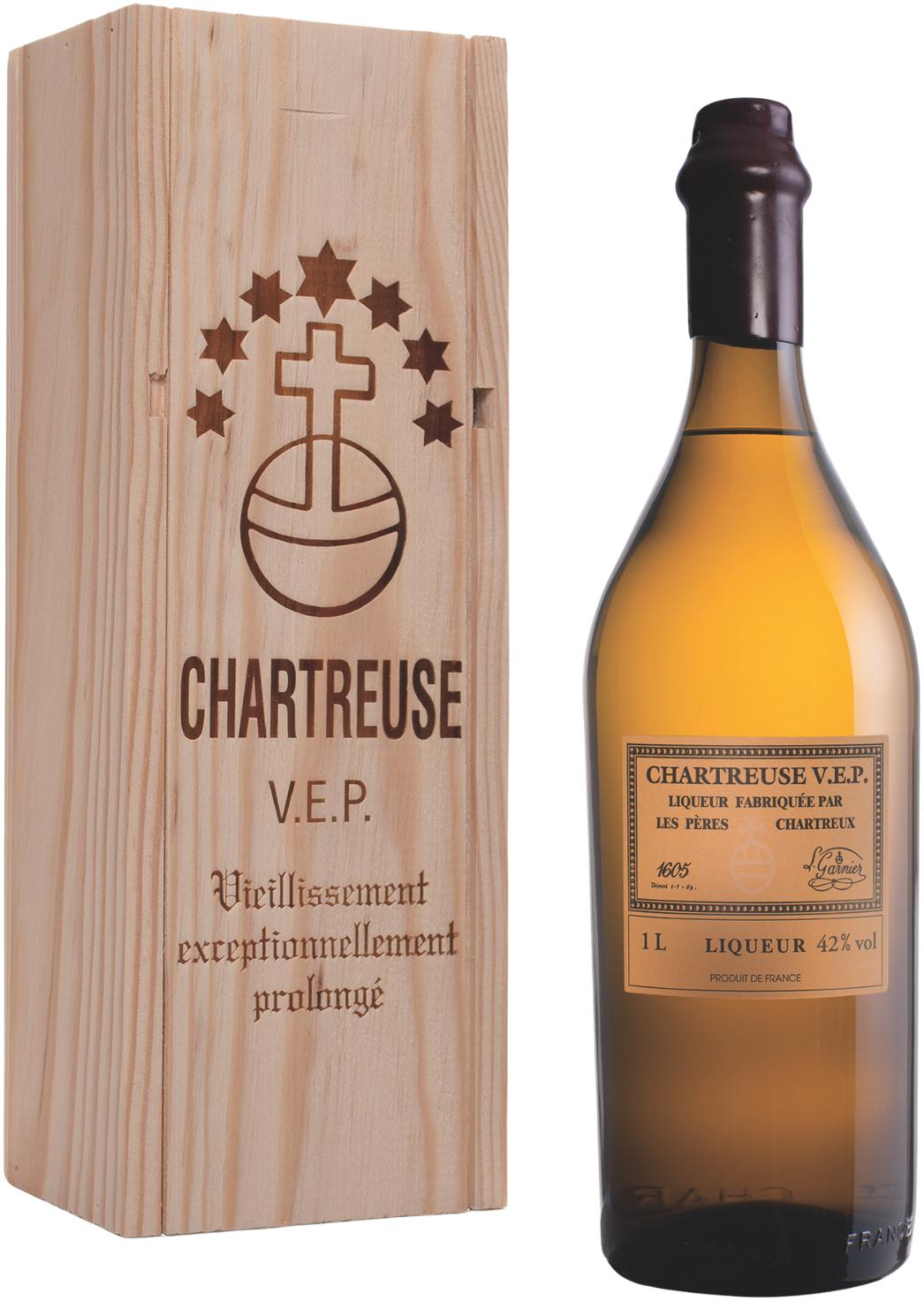 Chartreuse vep gelb           Französischer Kräuterliquer
