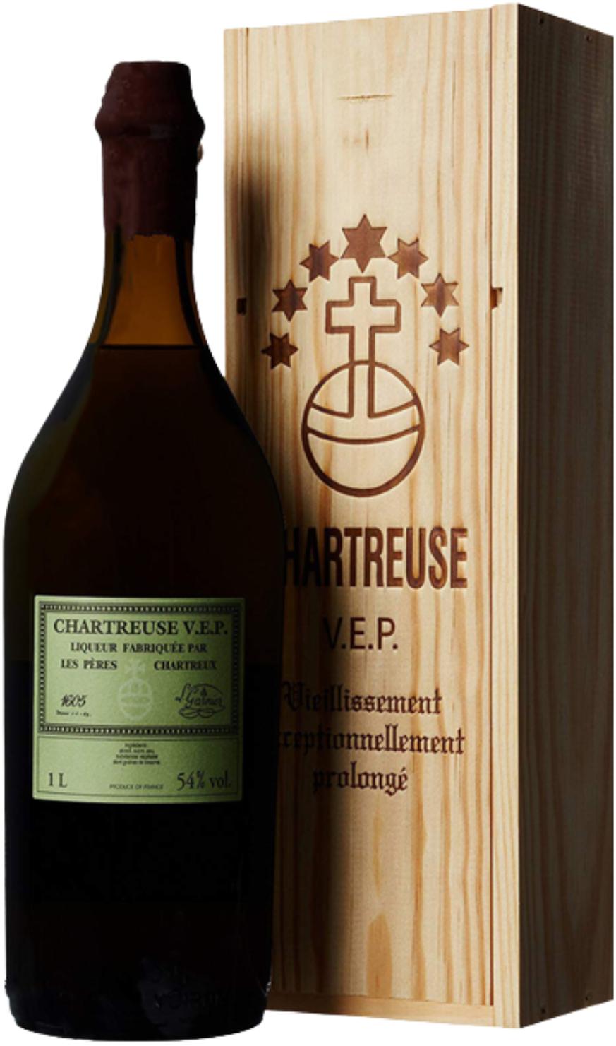 Chartreuse vep grün Französischer Kräuterliquer