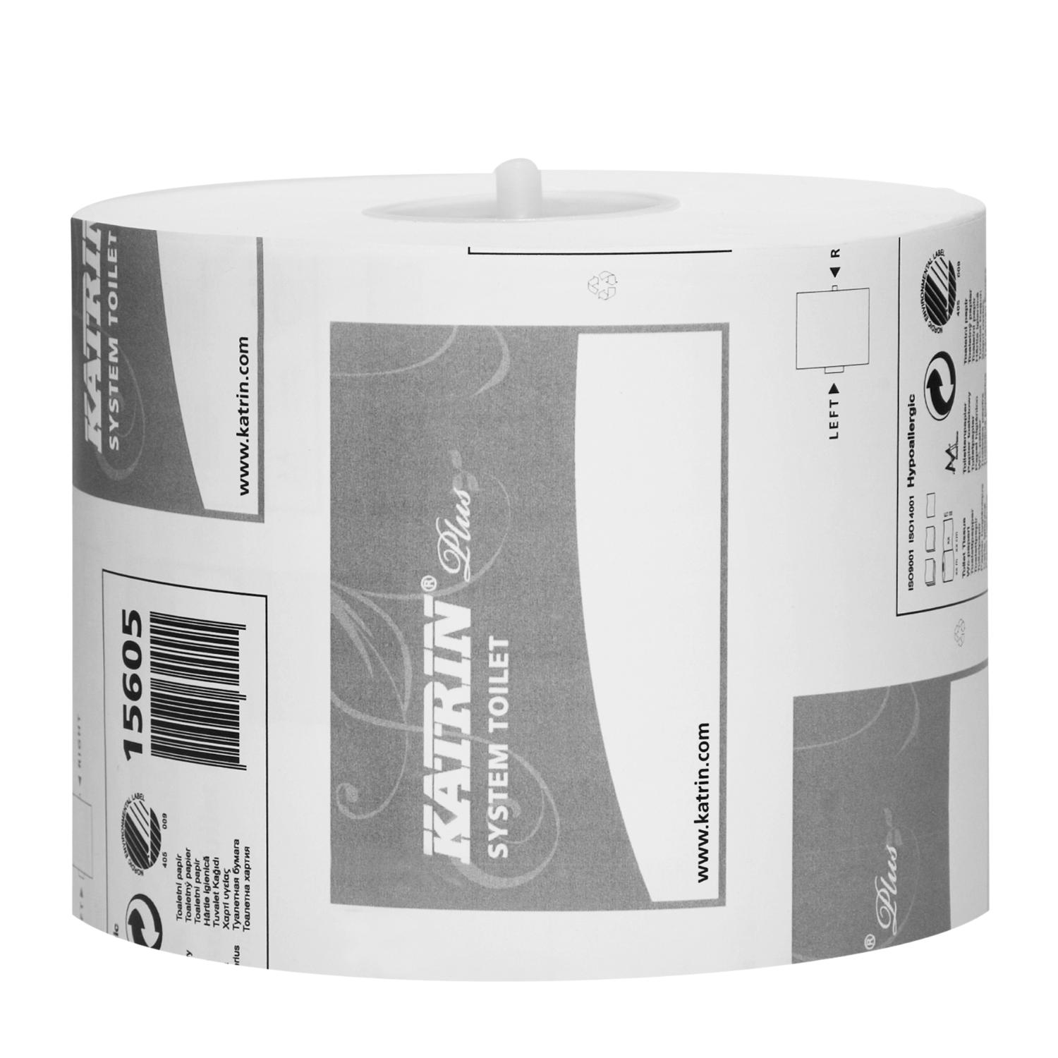 Toilettenpapier Katrin System weiß 36 Ro. / Kt 2-lagig