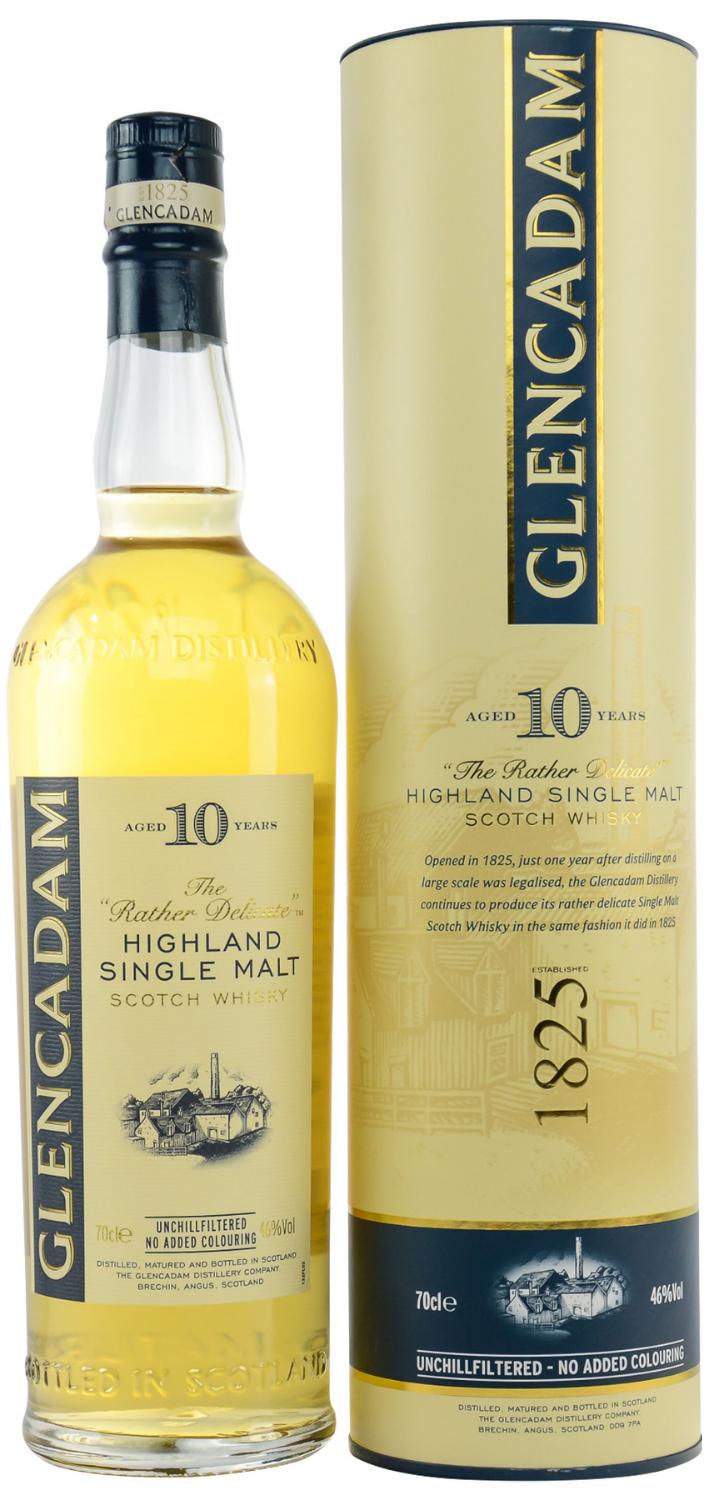 Glencadam 10 Year Old Single Malt Scotch Whisky