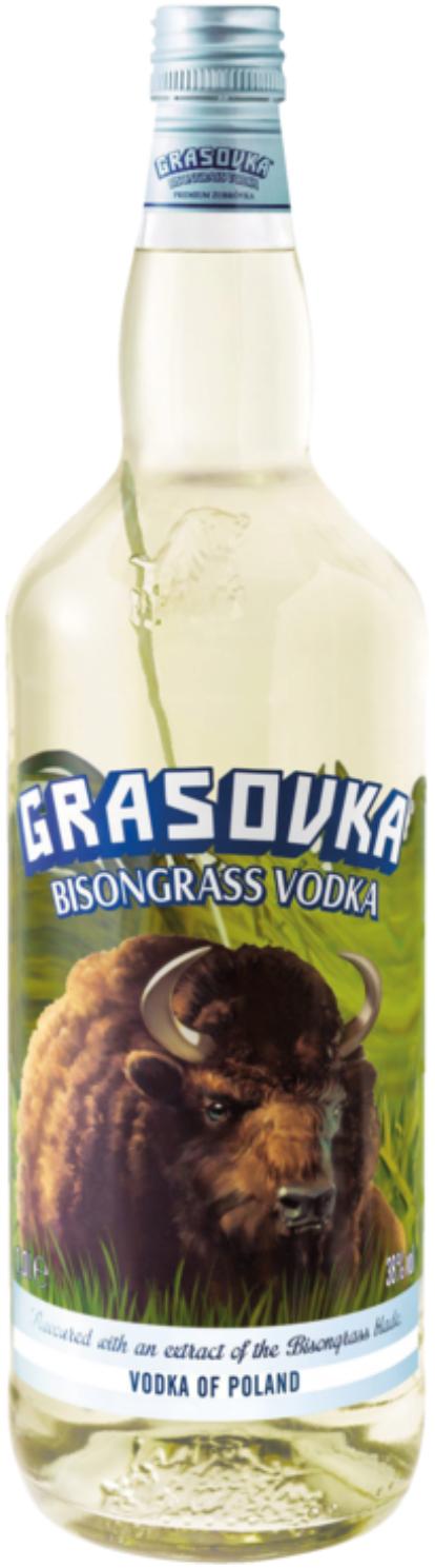 Grasovka Original Polnischer  Wodka mit dem Grashalm