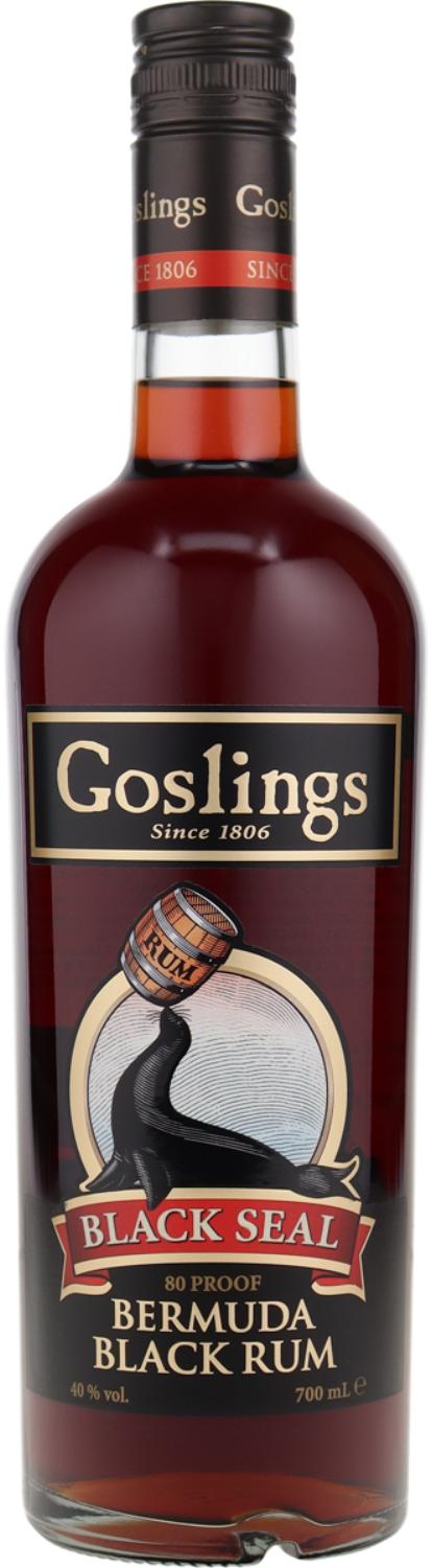 Goslings Bermuda Rum  80 Proof Black Seal