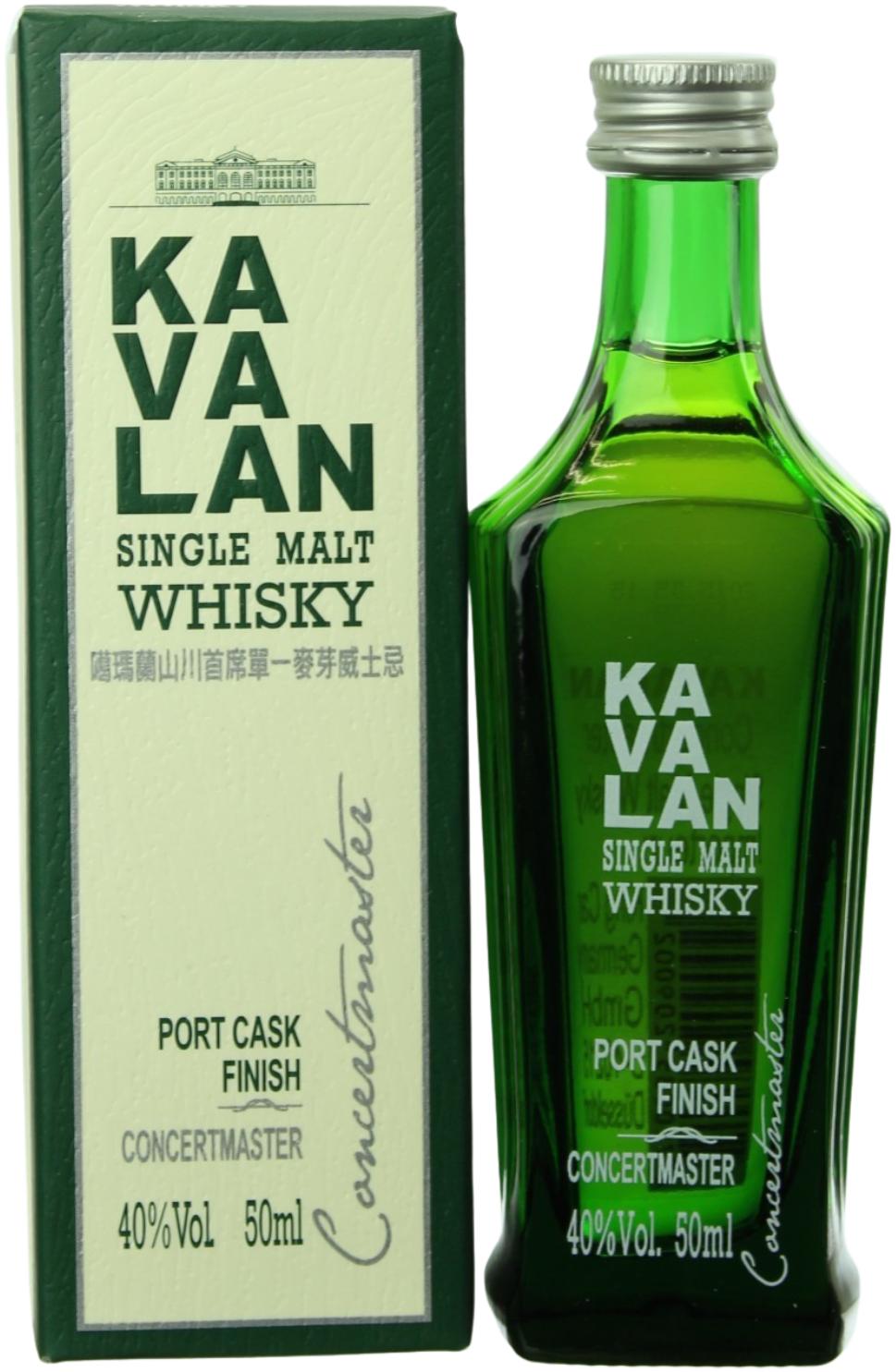 Kavalan Concertmaster         Port Cask Finish Whisky Taiwan