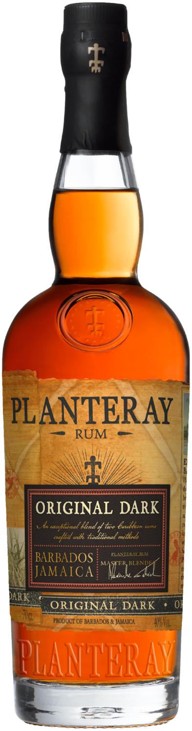 Planteray Rum Original Dark  Barbados & Jamaica