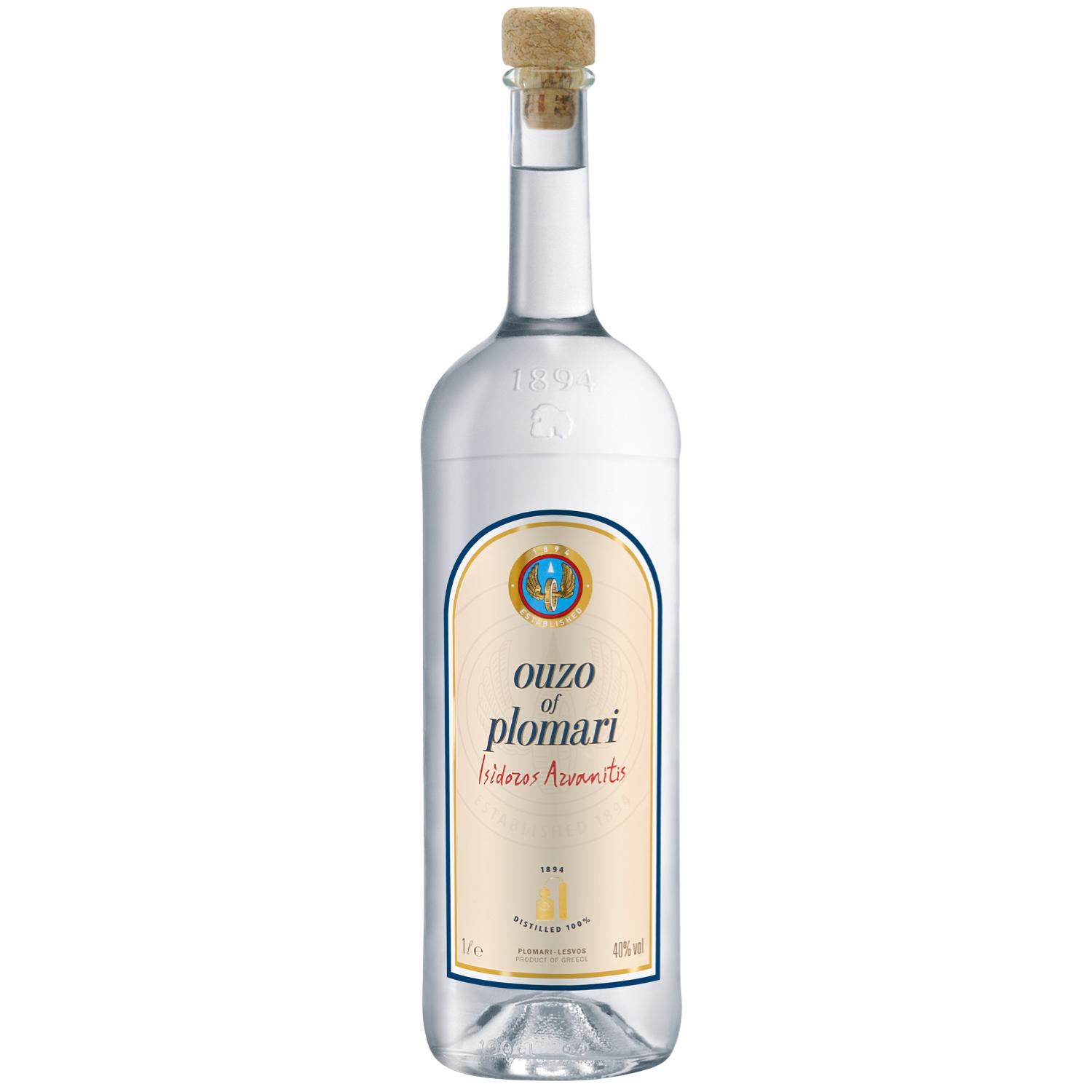 OUZO of plomari Isidoros Arvanitis