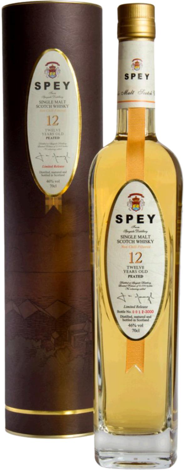 Spey 12 Year Old Peated Speyside Single Malt Scotch Whisky