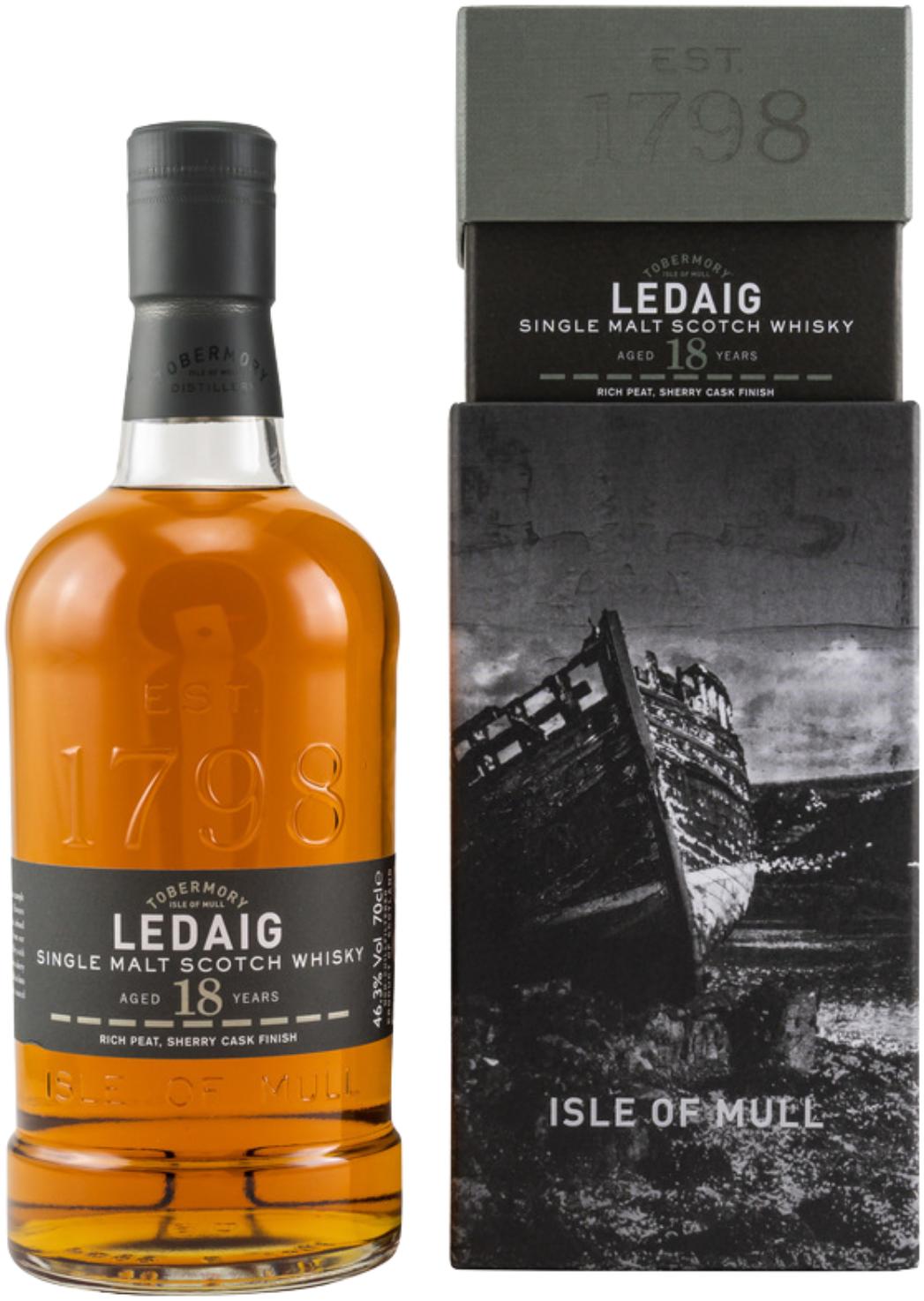 Ledaig 18 Year Old Single Malt Scotch Whisky
