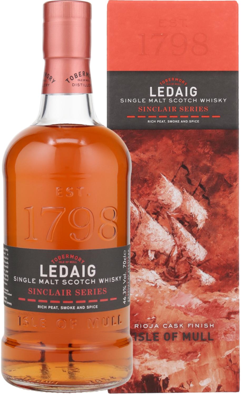 Ledaig Sinclair Series Rioja  Cask Finish Single Malt Scotch