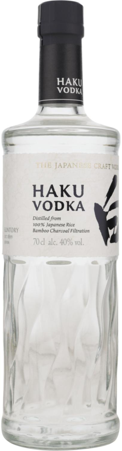Suntory Haku Vodka            The Japanese Craft Vodka