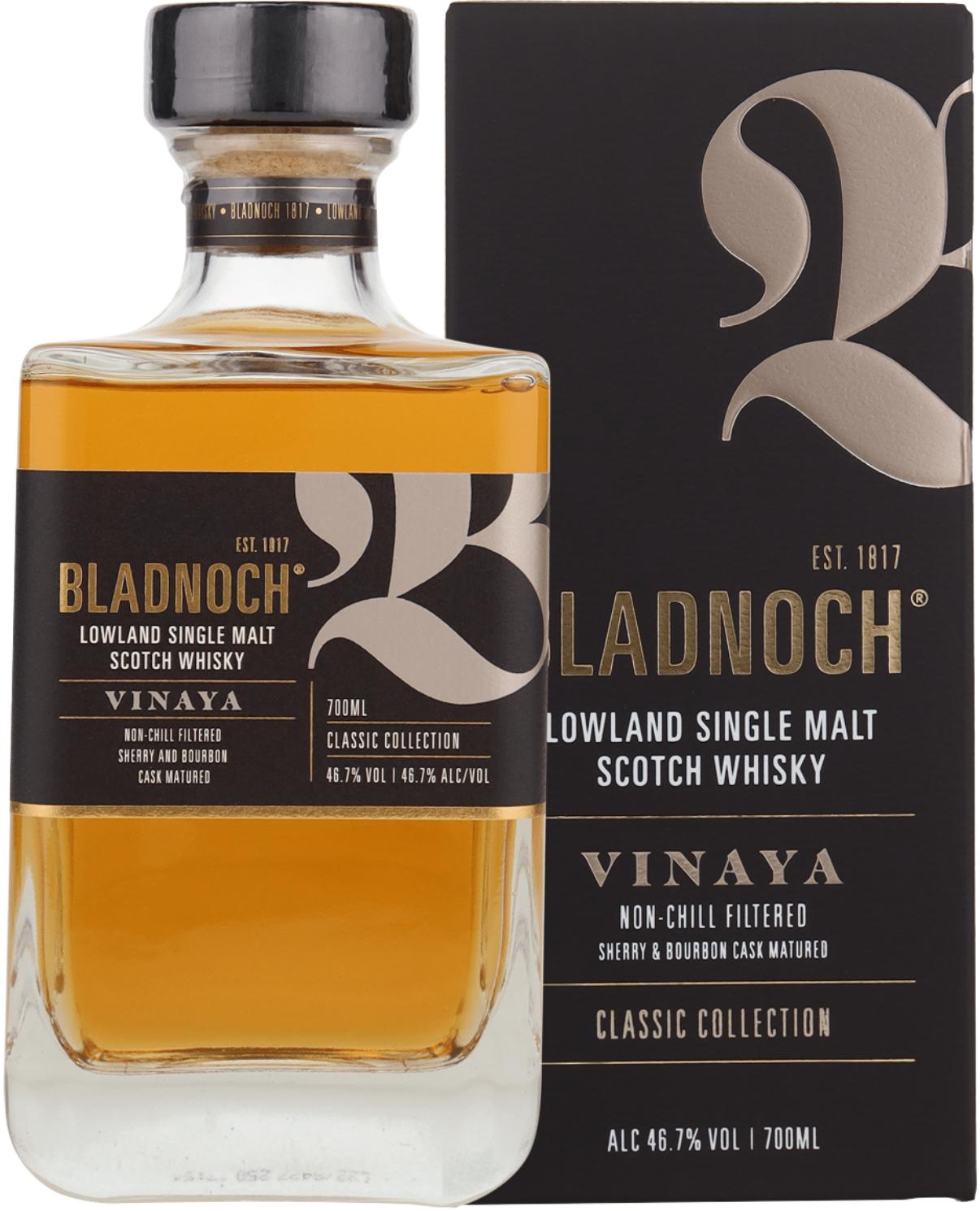 Bladnoch Vinaya Lowland Single Malt Scotch Whisky