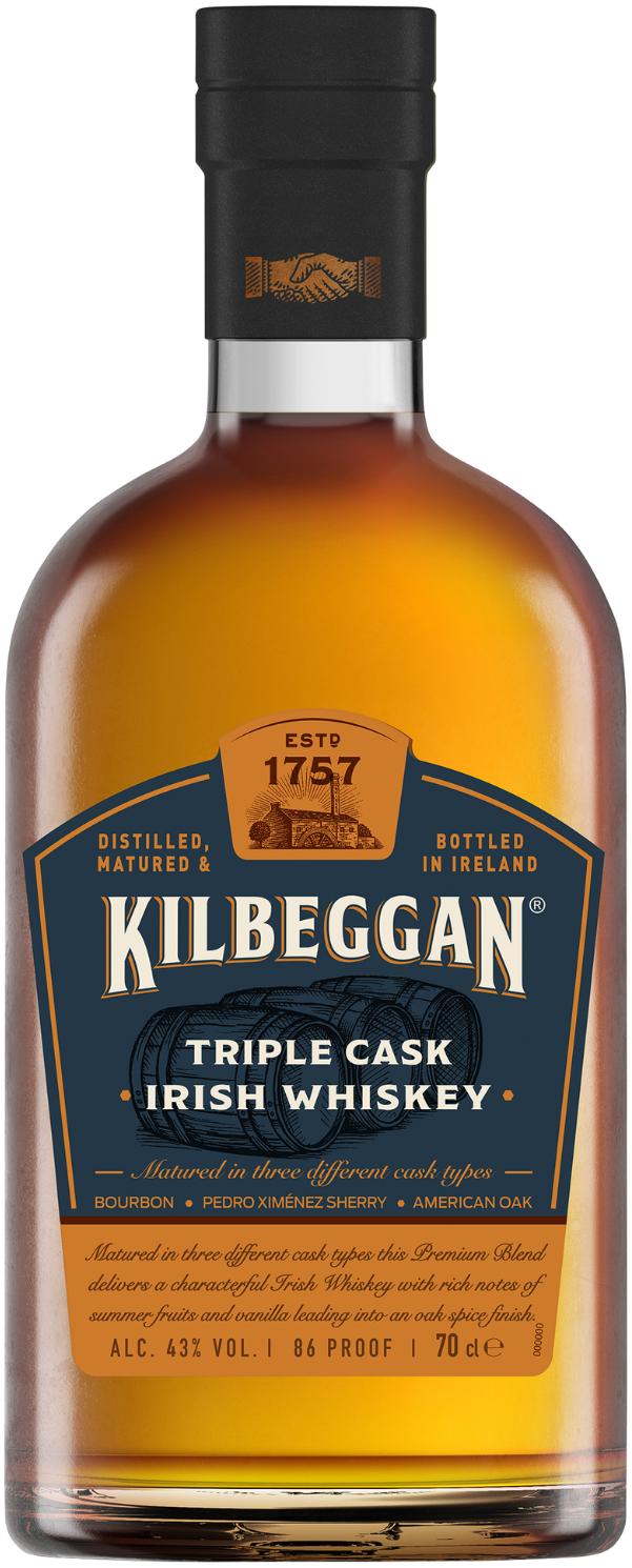 Kilbeggan Triple Cask         Irish Whiskey