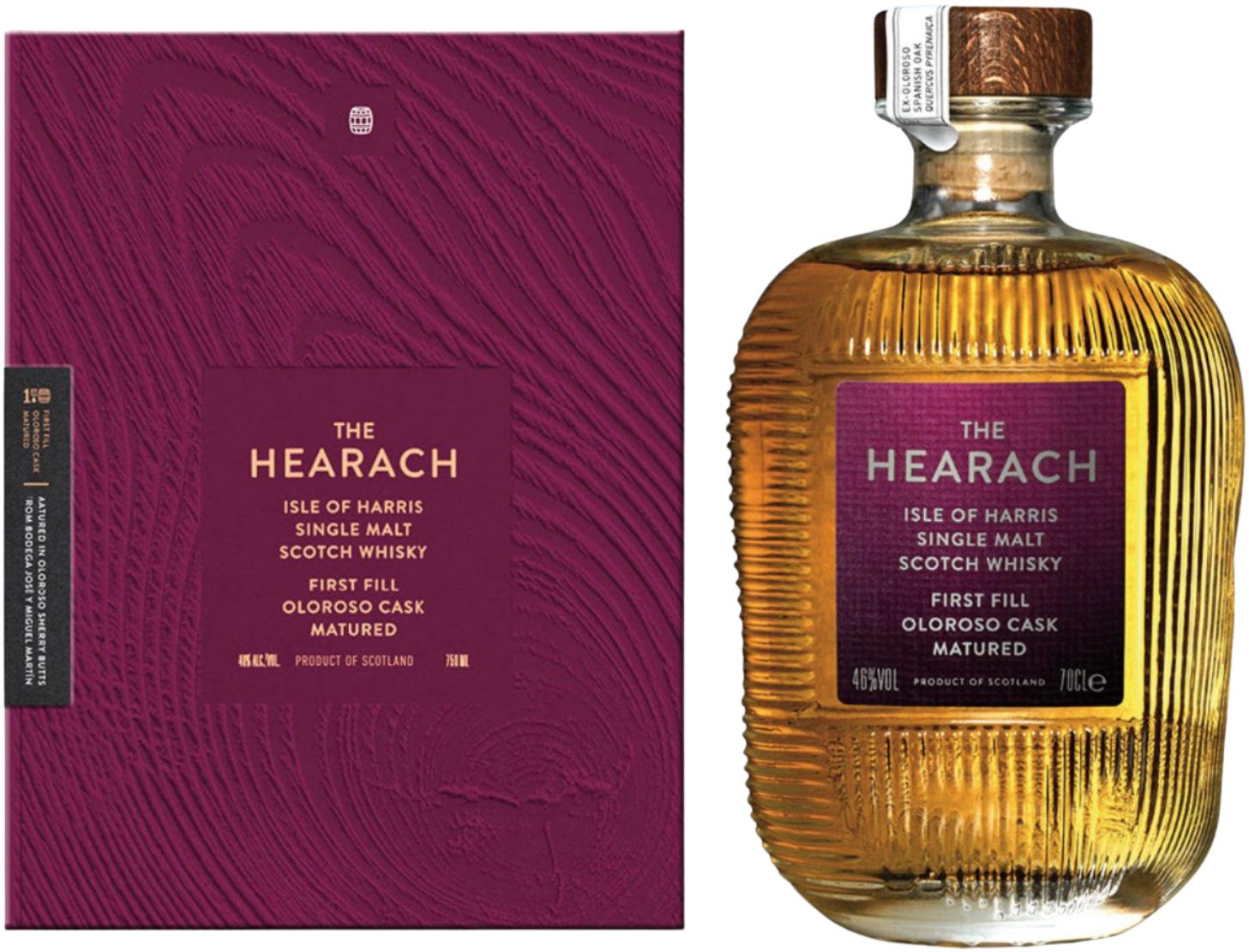 The Hearach First Fill Oloroso Cask Matured Isle of Harris Single Malt Scotch Whisky