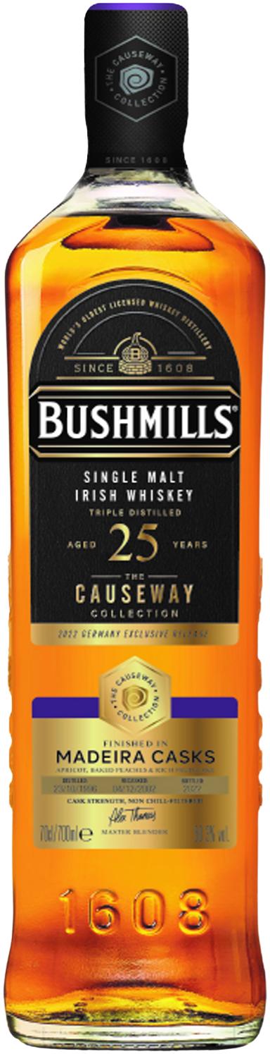 Bushmills 25 Years Madeira Cask Causeway Collection 2022